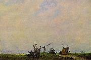 Caspar David Friedrich Meeresstrand mit Fischer USA oil painting artist